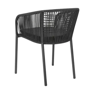 Delta karmstol - Antrasitt - Brafab