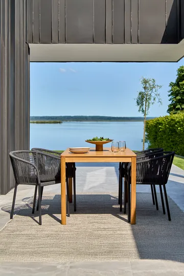 Delta karmstol - Svart - Brafab