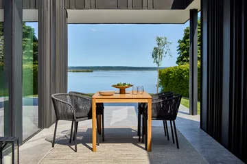 Delta karmstol - Svart - Brafab