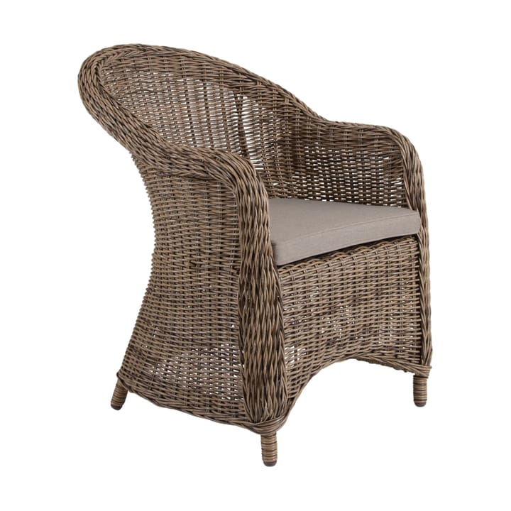 Eads karmstol med sittepute - Natur-beige - Brafab