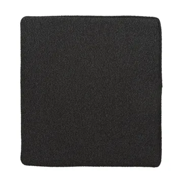 Frisk sittepute - Teddy black, 37x37 cm - Brafab