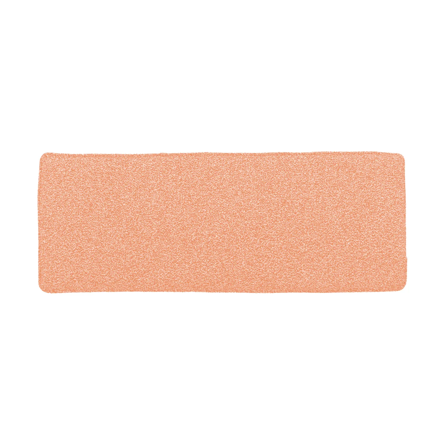 Frisk sittepute, Teddy orange, 37x102 cm Brafab