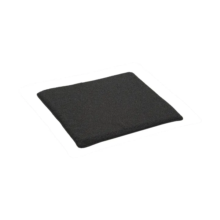 Frisk sittepute - Teddy orange, 37x37 cm - Brafab