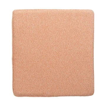 Frisk sittepute - Teddy orange, 43x41 cm - Brafab