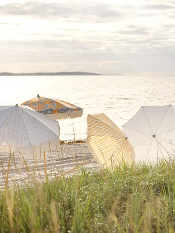 Gatsby parasoll - Buttercup dot, Ø185 cm - Brafab