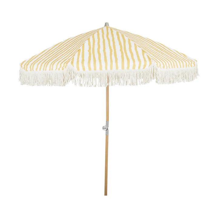 Gatsby parasoll - Yellow stripe, Ø185 cm - Brafab