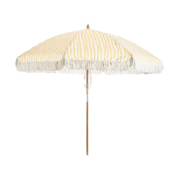 Gatsby parasoll - Yellow stripe, Ø256 cm - Brafab