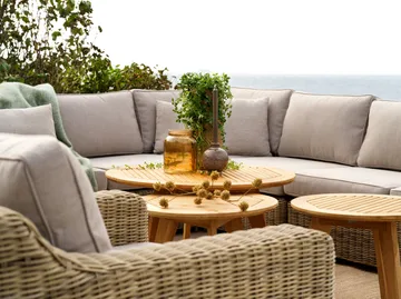 Glendon 3-seters sofa - Dark Brown-soft moose - Brafab