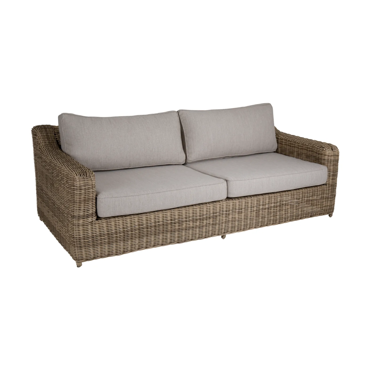 Glendon 3-seters sofa, Rustic beige-beige Brafab