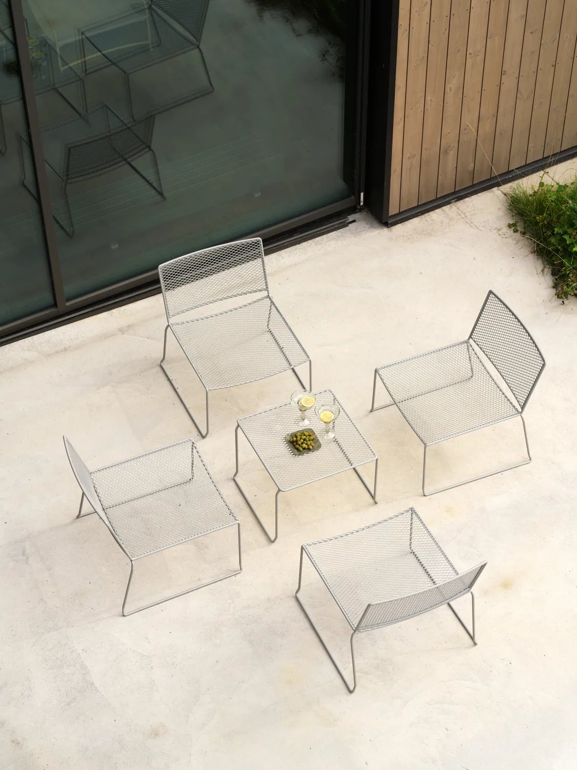 Haru sidebord, Slate grey, 54x54 cm Brafab