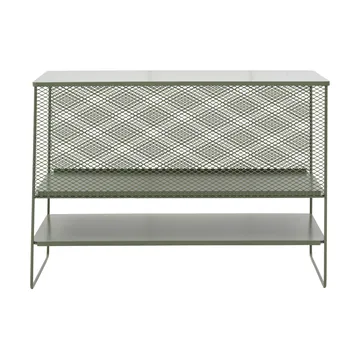 Haru utekjøkken benkeskap med hyller 120x90x60 cm - Slate grey - Brafab