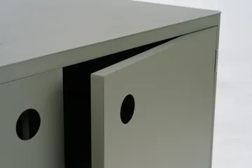 Kelia utekjøkken benkeskap - Antrasitt, 121x91x64 cm - Brafab