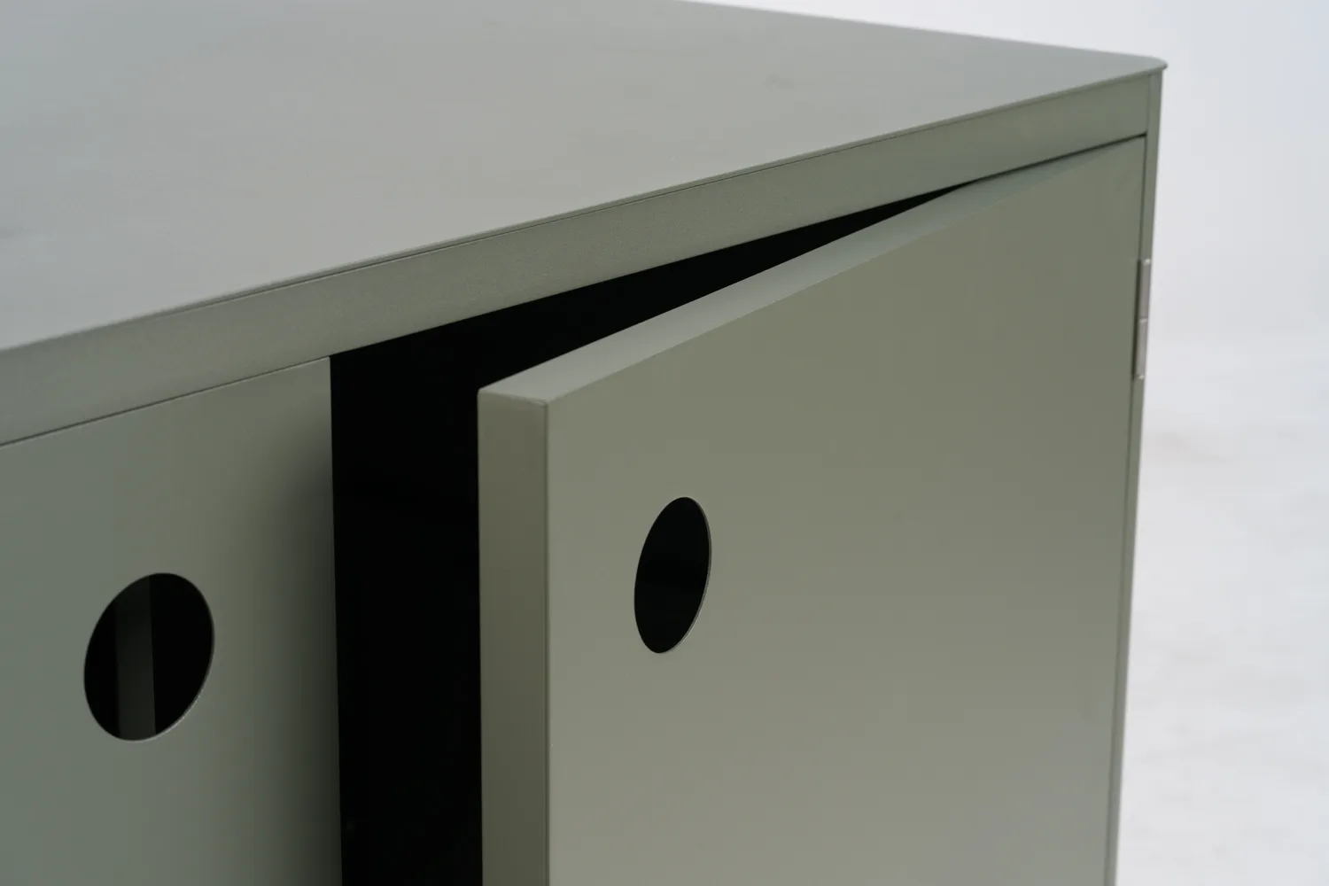 Kelia utekjøkken benkeskap med vask, Nordic green, 121x90x64 Brafab