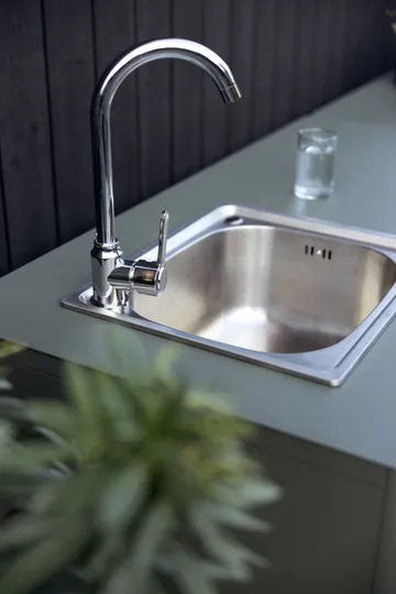 Kelia utekjøkken benkeskap - Nordic green, 121x91x64 cm - Brafab