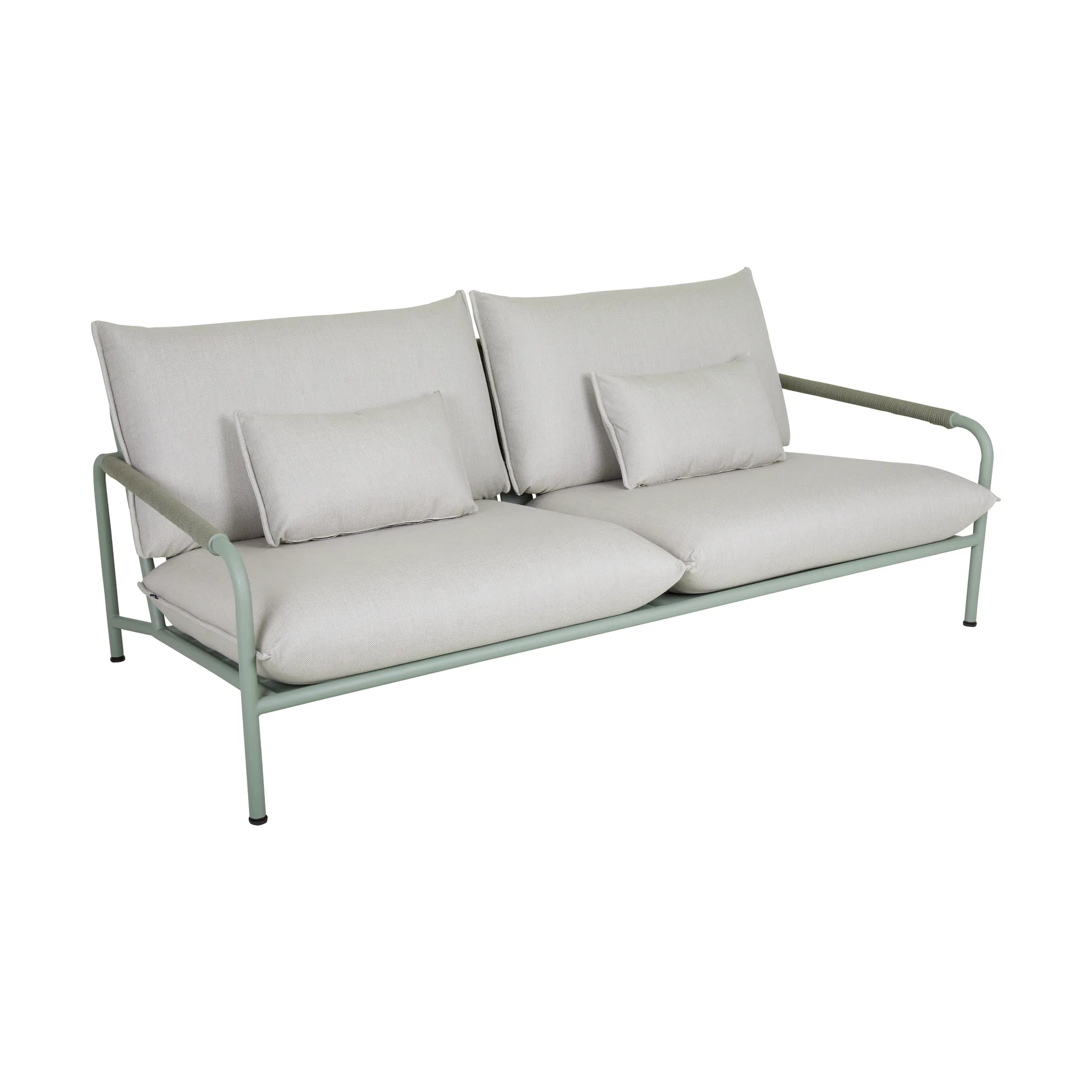 Lerberget 2,5-seter sofa, Grønn-ask Brafab