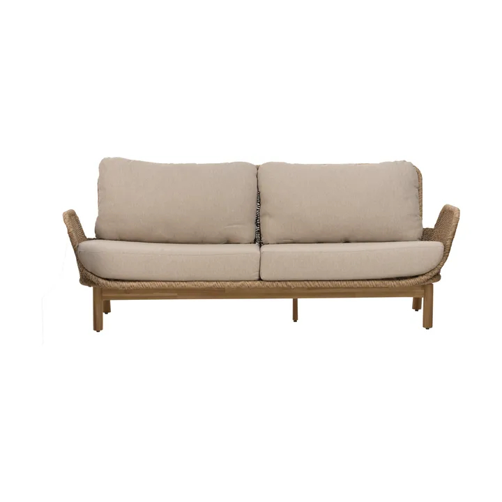 Lily sofa - Twist straw-plush wheat, 2,5-seter - Brafab