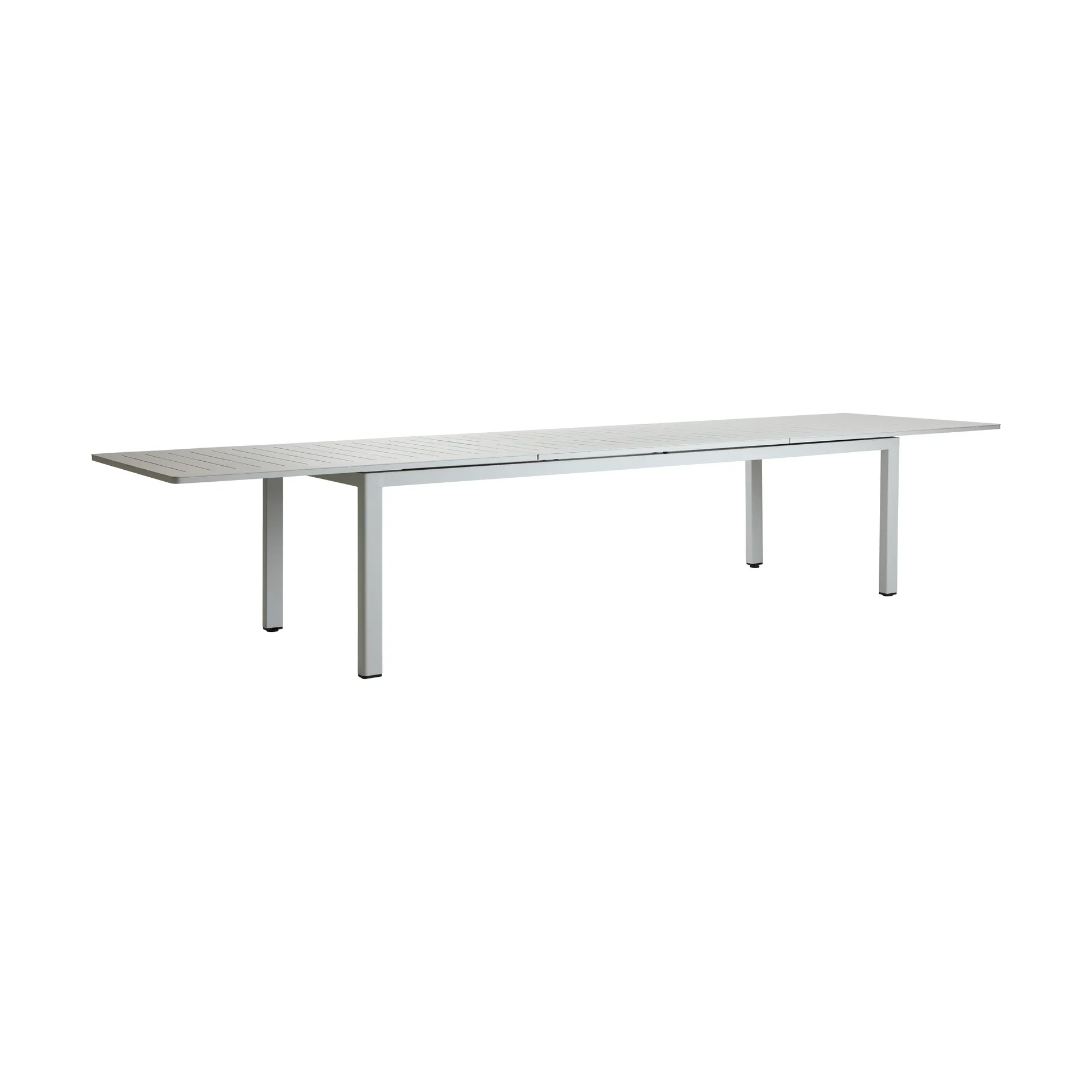 Lomma forlengbart spisebord, Light grey XL 260-380 cm Brafab