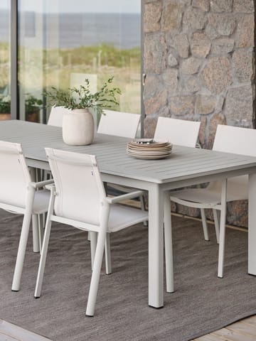 Lomma forlengbart spisebord - Light grey XL 260-380 cm - Brafab