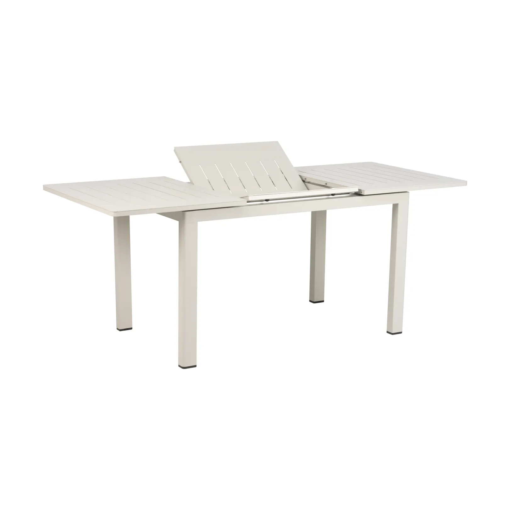Lomma spisebord, Light grey, 128-187x80x73 cm Brafab