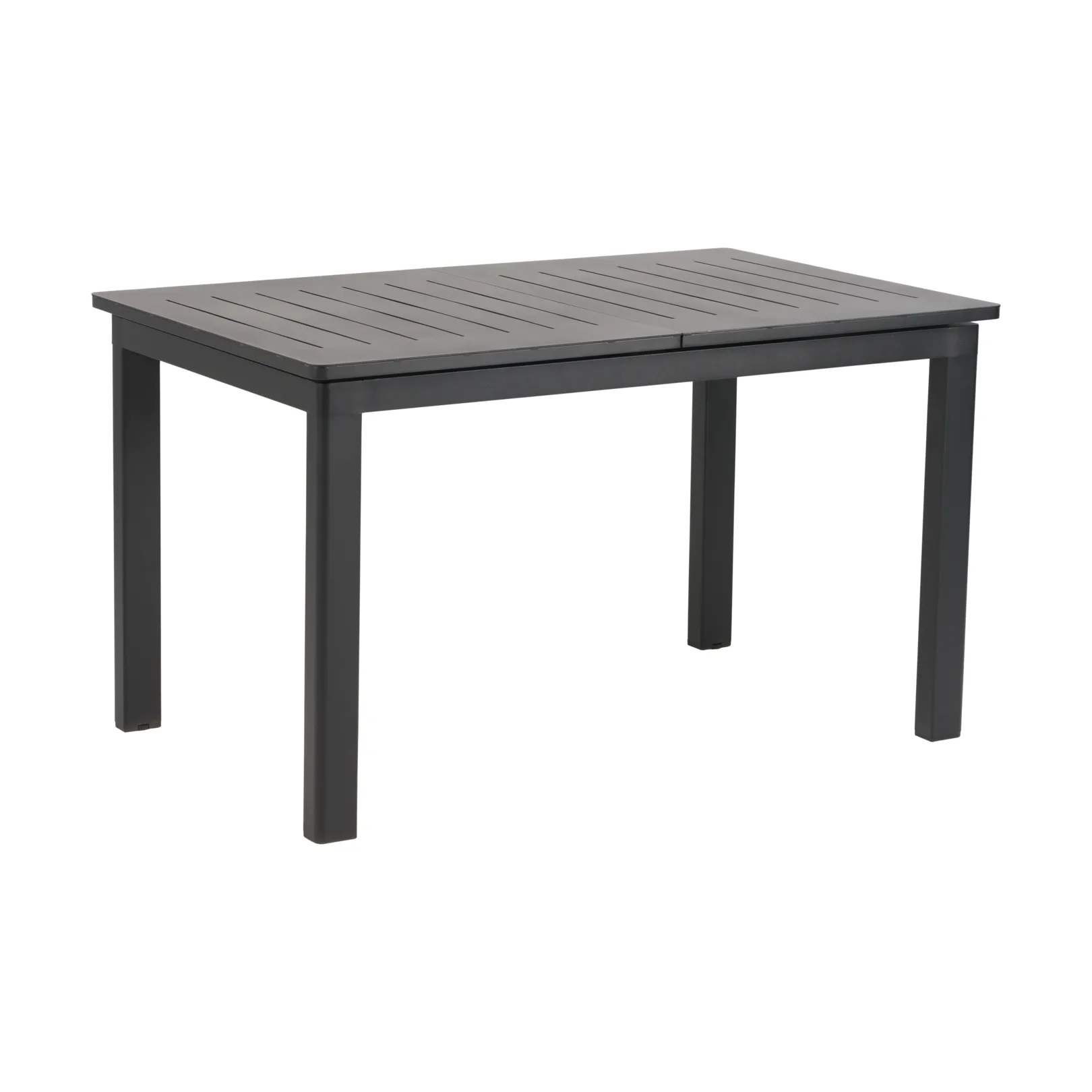 Lomma spisebord, Svart, 128-187x80x73 cm Brafab