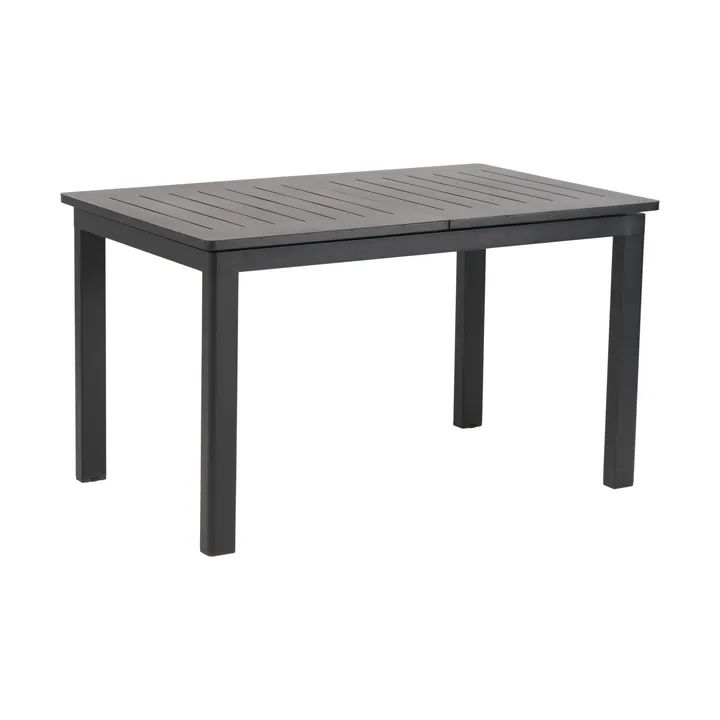 Lomma spisebord - Svart, 128-187x80x73 cm - Brafab