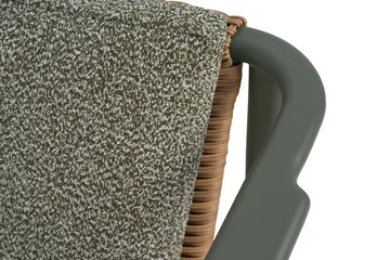 Motty lenestol - Nordic green-teddy verde - Brafab