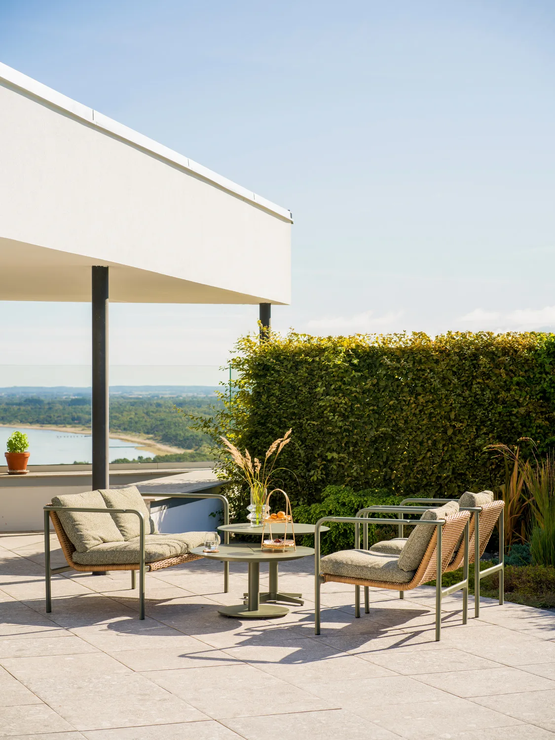 Motty lenestol, Nordic green-teddy verde Brafab