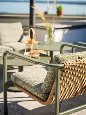 Motty lenestol - Nordic green-teddy verde - Brafab