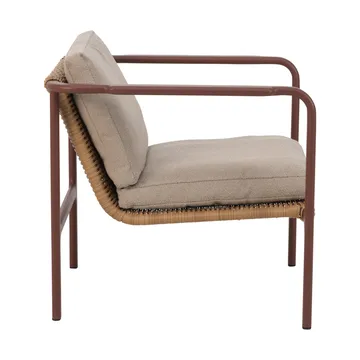 Motty lenestol - Zin red-teddy beige - Brafab