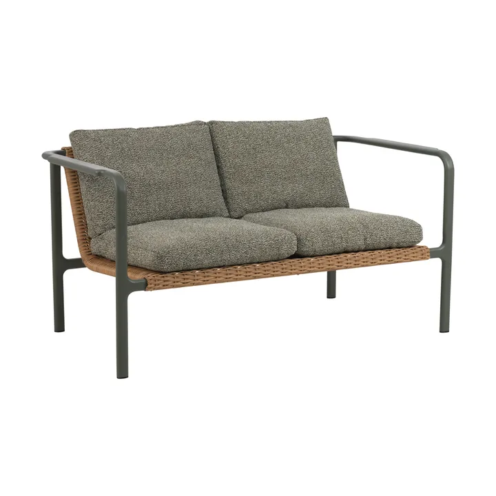 Motty sofa - Nordic green-teddy verde, 2-seter - Brafab