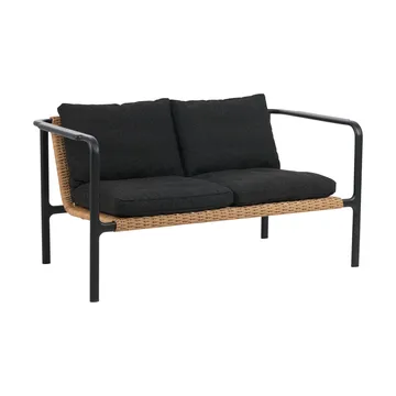 Motty sofa - Svart-teddy black, 2-seter - Brafab