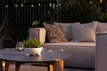 Muki sofamodul - Light taupe, høyre avslutning - Brafab