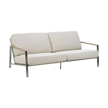 Naos sofa - Stainless steel-dot beige, 2,5-seter - Brafab