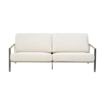 Naos sofa - Stainless steel-dot beige, 2,5-seter - Brafab
