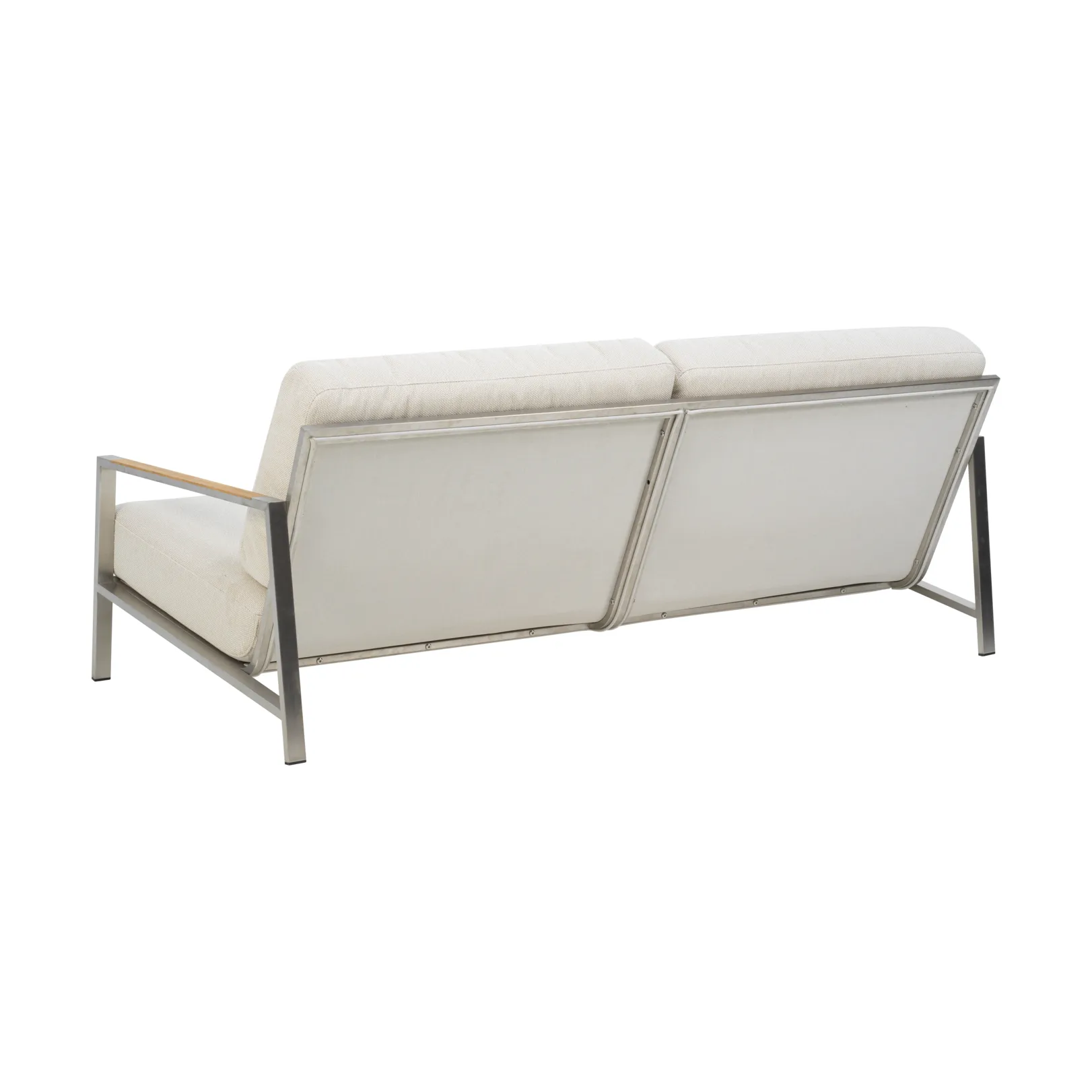 Naos sofa, Stainless steel-dot beige, 2,5-seter Brafab