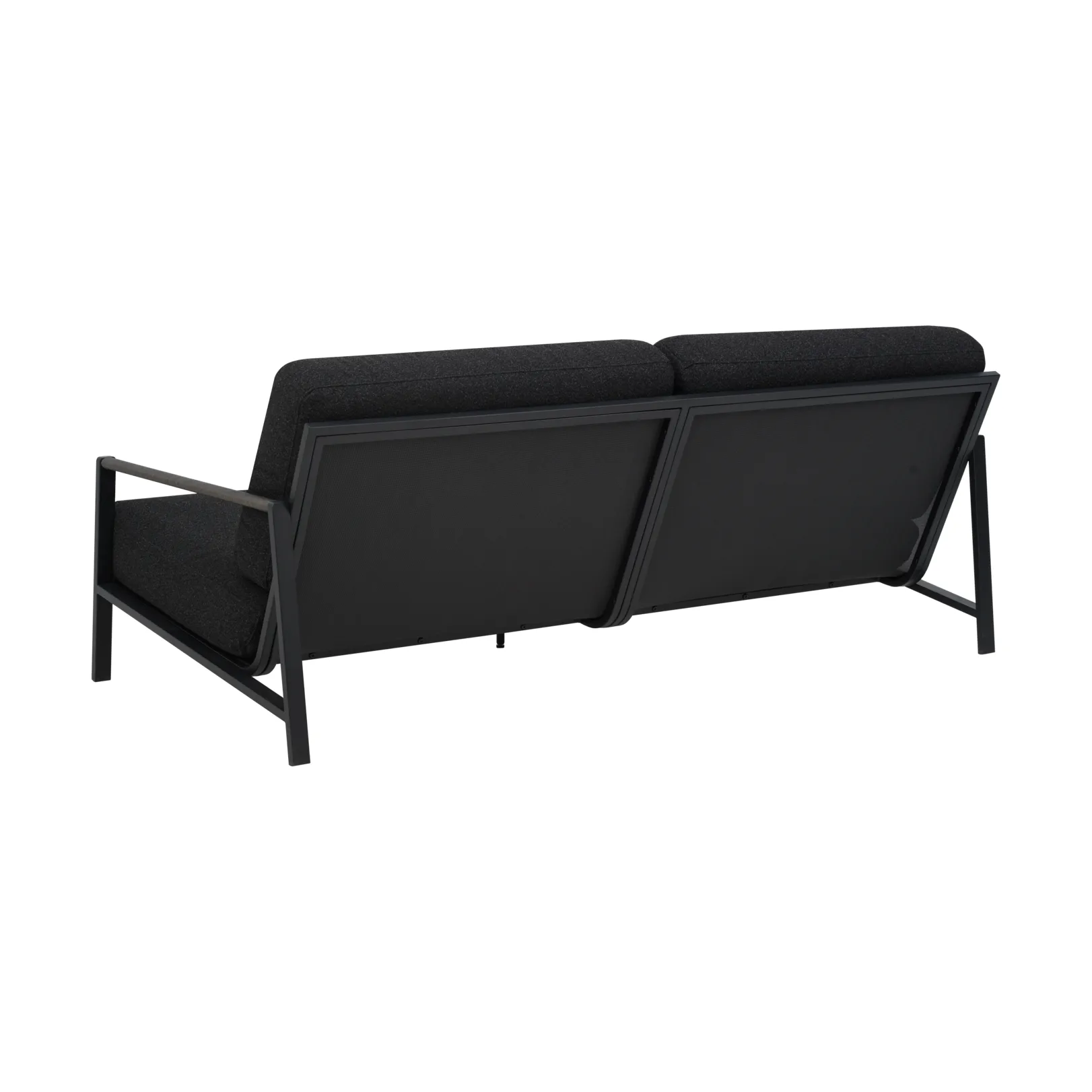 Naos sofa, Svart-teddy black, 2,5-seter Brafab