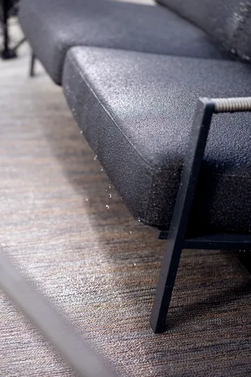 Naos sofa - Svart-teddy black, 2,5-seter - Brafab