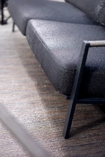 Naos sofa - Svart-teddy black, 2,5-seter - Brafab