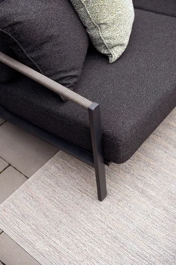 Naos sofa - Svart-teddy black, 2,5-seter - Brafab