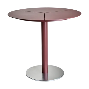 Peace Bistro kafébord Ø80 cm Zin red - Brafab
