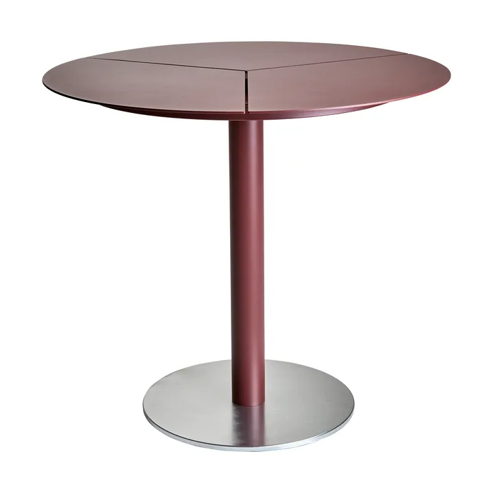 Peace Bistro kafébord Ø80 cm Zin red - Brafab