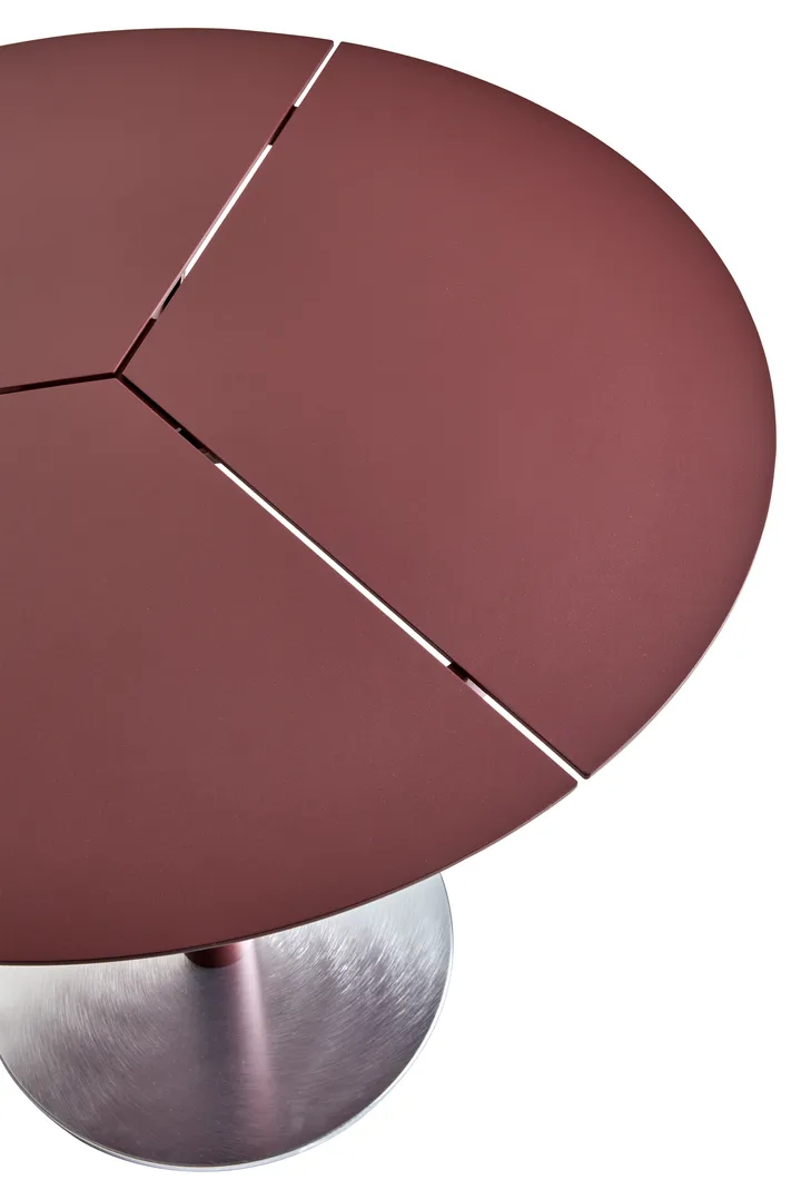 Peace Bistro kafébord Ø80 cm Zin red - Brafab