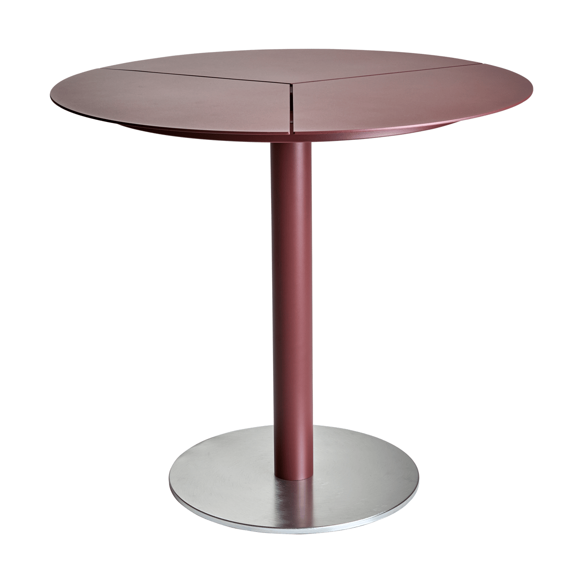 Brafab Peace Bistro kafébord Ø80 cm Zin red