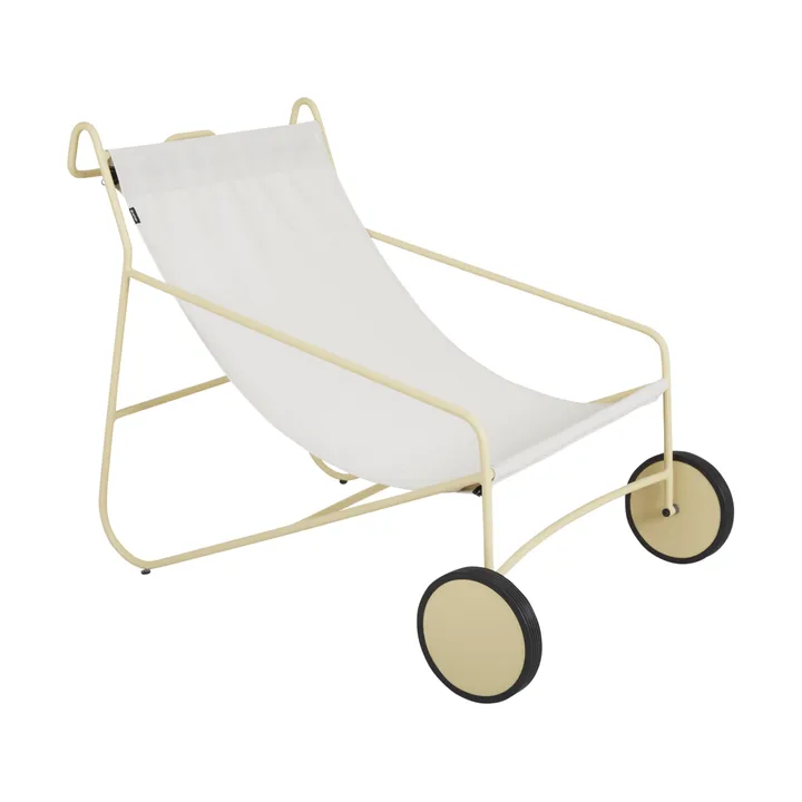 Poul Chair loungestol - Lemon-off white - Brafab