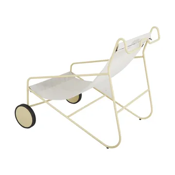 Poul Chair loungestol - Lemon-off white - Brafab
