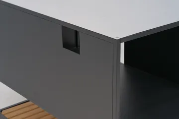 Prep utekjøkken benkeskap 110x90x70 cm - Svart - Brafab