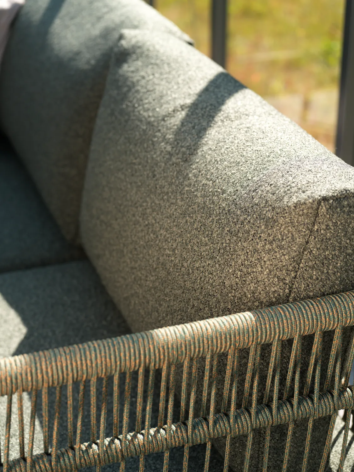 Reno modulsofa, Nordic green-raw avocado, midtdel Brafab