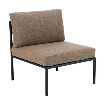 Reno modulsofa - Svart-raw peanut, midtdel - Brafab
