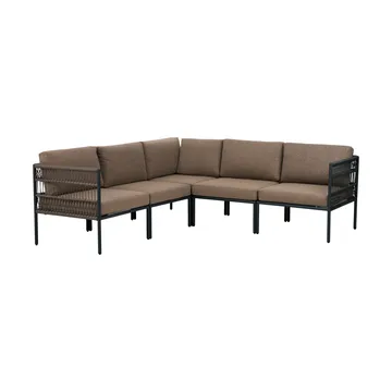Reno modulsofa - Svart-raw peanut, midtdel - Brafab