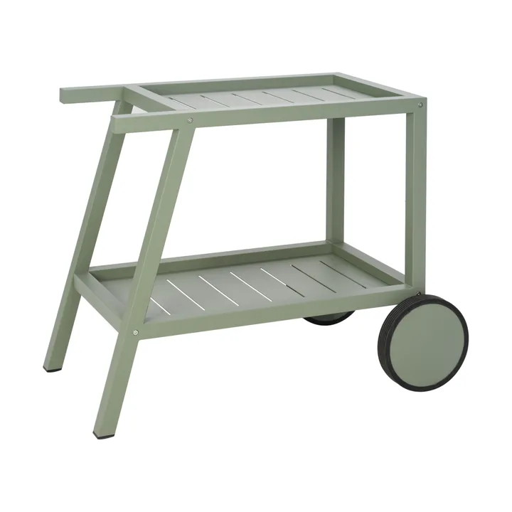Samvaro serveringsvogn 86x49x69 cm - Dusty green - Brafab